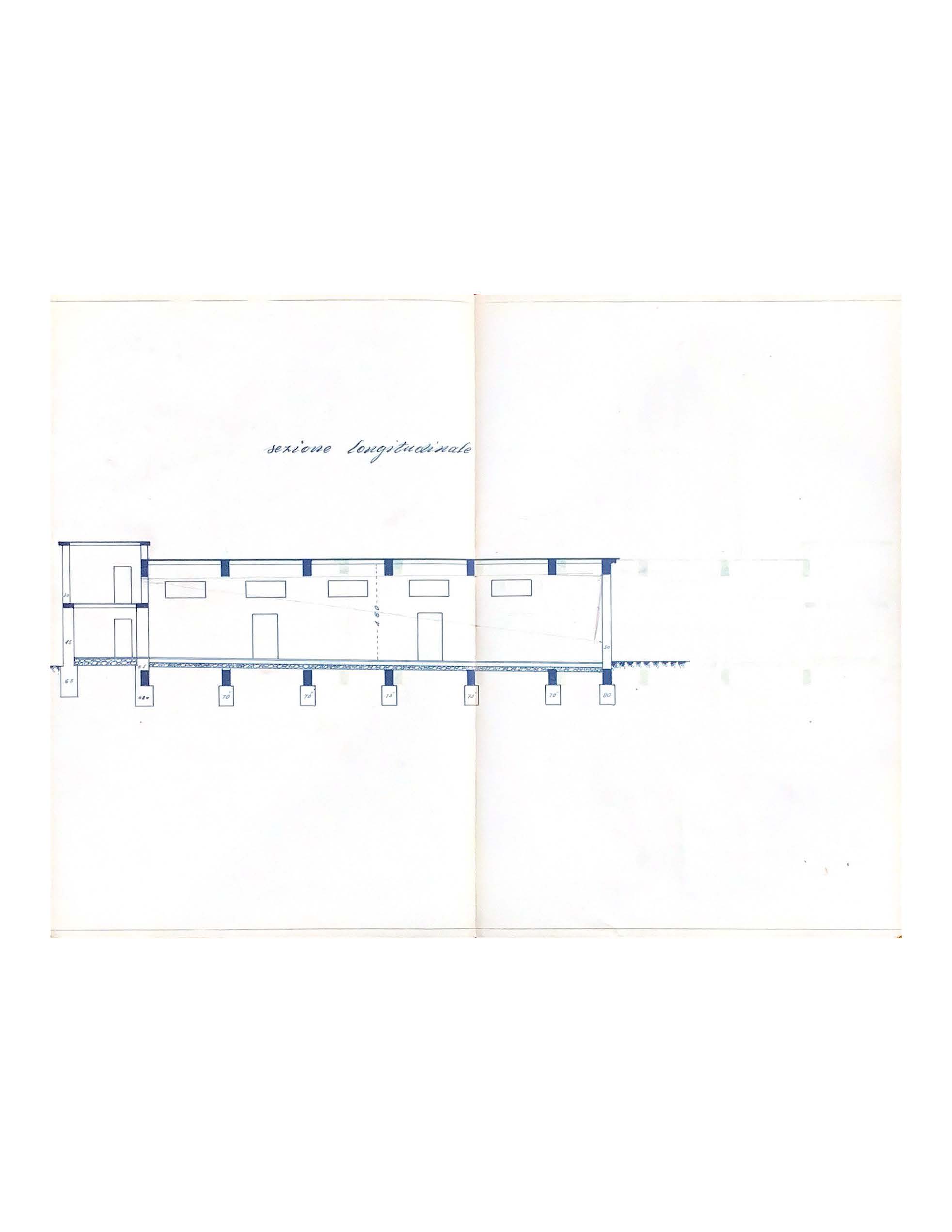 1957-1959 Progetto sala Cinematografica Via Comm. Doria 4